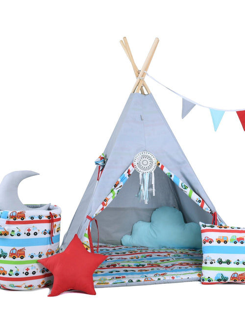 Load image into Gallery viewer, Child&#39;s Teepee Set Car Race
