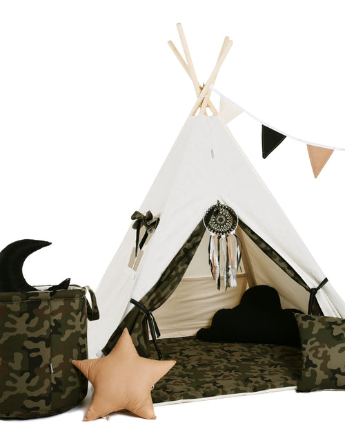 Load image into Gallery viewer, Child&#39;s Teepee Set Little Soldier
