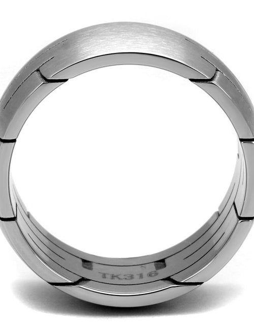 Load image into Gallery viewer, Men Stainless Steel No Stone Rings TK2920
