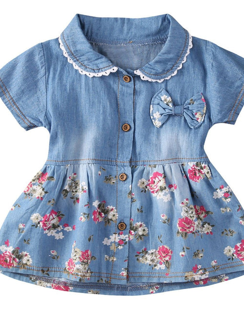 Load image into Gallery viewer, Toddler Baby Girls Dress Summer Clothes Floral
