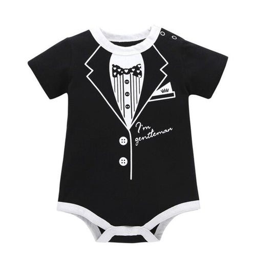 Load image into Gallery viewer, Toddler Infant Kids Formal Baby Rompers Printing
