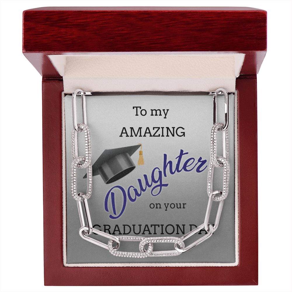 Forever Linked Necklace - Daughter Graduation