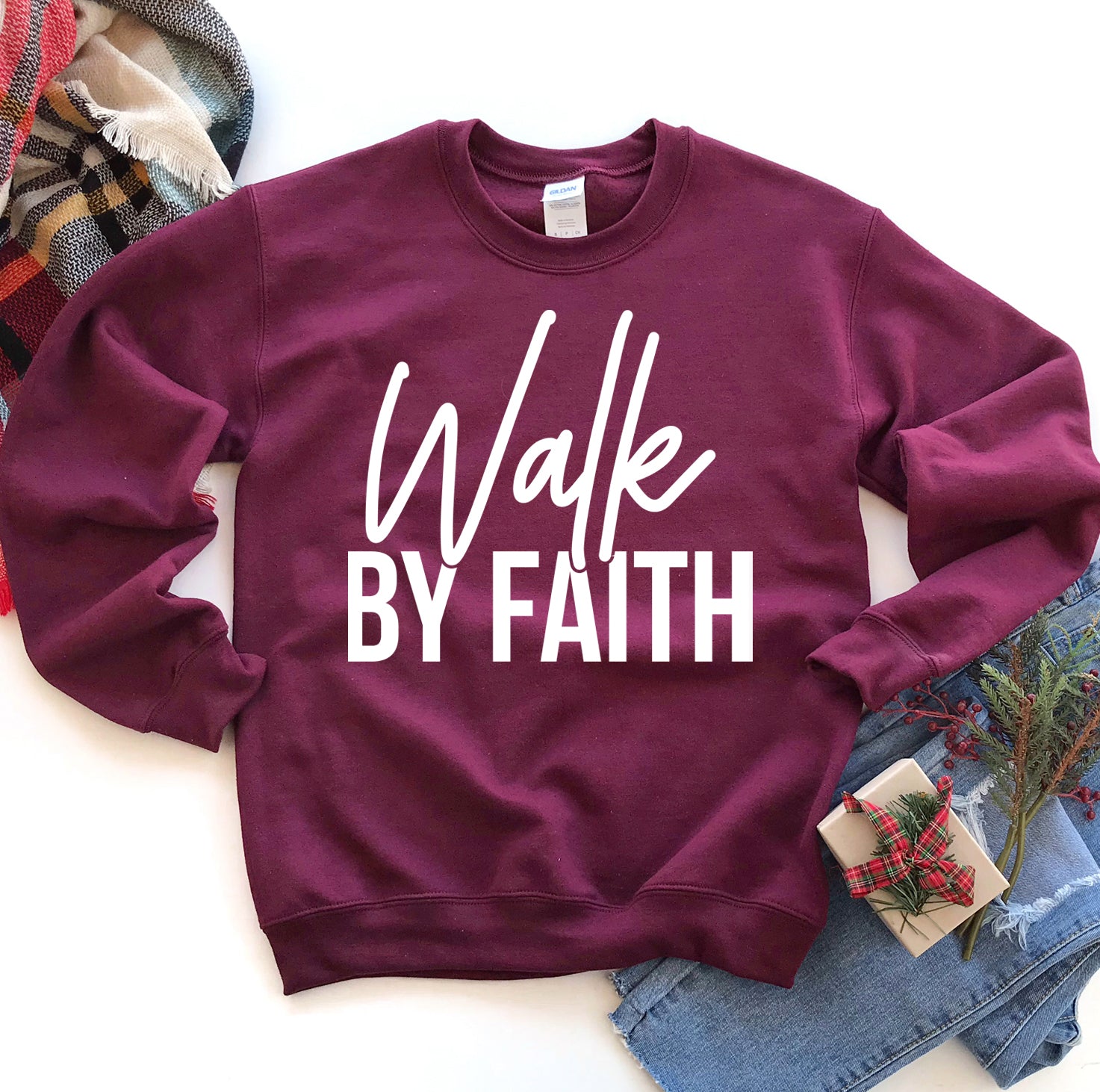 Walk By Faith Sweatshirt