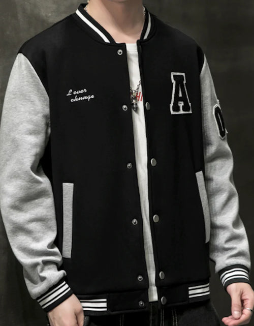 Load image into Gallery viewer, Mens College Baseball Jacket
