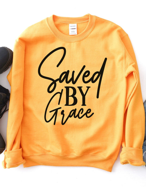 Load image into Gallery viewer, Saved By Grace Sweatshirt
