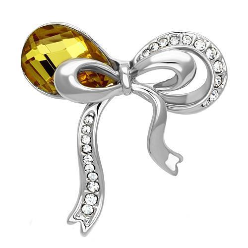 Load image into Gallery viewer, Imitation Rhodium White Metal Brooches with Synthetic Glass
